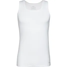 CALIDA Cotton Code Unterhemd, Ärmellos, Rundhals, für Herren weiß Baumwolle unifarben, weiß, NOS