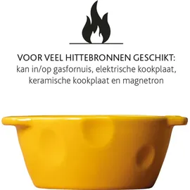 boska food tools Boska Fondueset Mini Cheesy - Fondue - Für Käsefondue - 300 ml - Spülmaschinenfester Fonduetopf - Dutch Fondue - Gelb/Schwarz