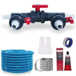 Anschluss-Set - Wärmepumpe - Schlauchanschluss d 32