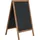 update displays Kundenstopper Economy Outdoor braun 47,0 x 66,0 cm, 1 St.