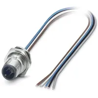 Phoenix Contact 1419645 Sensor-/Aktor-Einbausteckverbinder M12 Stecker, Einbau 0.50m Polzahl:
