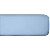 BettwarenShop Spannbettlaken Jersey-Elasthan 180 x 200 - 200 x 220 cm hellblau