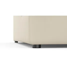DOMO collection Ecksofa DOMO COLLECTION "Topper zeitlos elegant, kompakte StellmaßeL-Form", beige (creme), B:237cm H:78cm T:200cm, Sofas, Ecksofa, mit Ottomane, wahlweise mit Schlaffunktion
