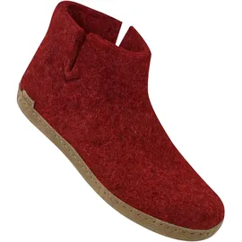 Glerups Hüttenschuhe Rot 47