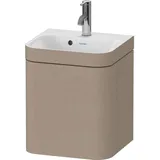 Duravit Happy D.2 Plus Möbelwaschtisch-Unterschrank HP4634O75750000 40x36cm, 1 Tür, Anschlag rechts, mit Hahnloch, leinen