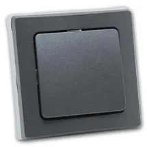 ChiliTec MILOS IP44 250V/ 10A, inkl. Rahmen, up, anthrazit