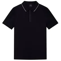 Armani Exchange A|X Armani Exchange für Herren. XM001285AF10366UC001 Ideal Polo (L), Schwarz, Lässig, Baumwolle, Kurzarm