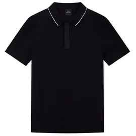 Armani Exchange A|X Armani Exchange für Herren. XM001285AF10366UC001 Ideal Polo (L), Schwarz, Lässig, Baumwolle, Kurzarm