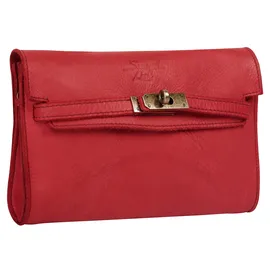 Samantha look Umhängetasche Leder Red