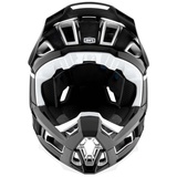 100% Aircraft 2 - Carbon Full Face Helm | black-white - XL