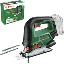 Bosch AdvancedSaw 18V-140 inkl. 1 x 2,0 Ah + Ladegerät + 3 x Sägeblätter