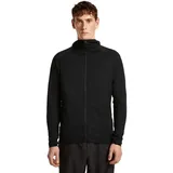 Icebreaker 150 MerinoFine Ace Zip-Hoodie Herren Schwarz XL