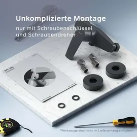 AM.PM Gem Einhand-Brausebatterie mattschwarz FGA20022