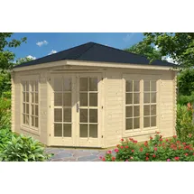 averto Gartenhaus Victoria C 4 x 4 m Unbehandelt