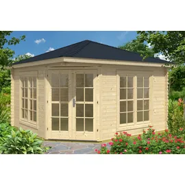 averto Gartenhaus Victoria C 4 x 4 m Unbehandelt