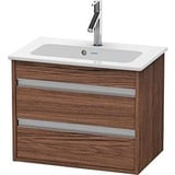 Duravit Ketho Waschtischunterschrank KT645202121 60 x 38,5 cm, Nussbaum dunkel,