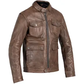 John Doe Drifter Lederjacke braun, L