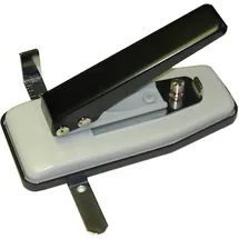 LMG Locher für Ausweishalter grau-schwarz, 1 St.