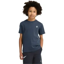 Jack Wolfskin Paw Kurzarm-t-shirt - Paw Midnight Sky - 128 cm