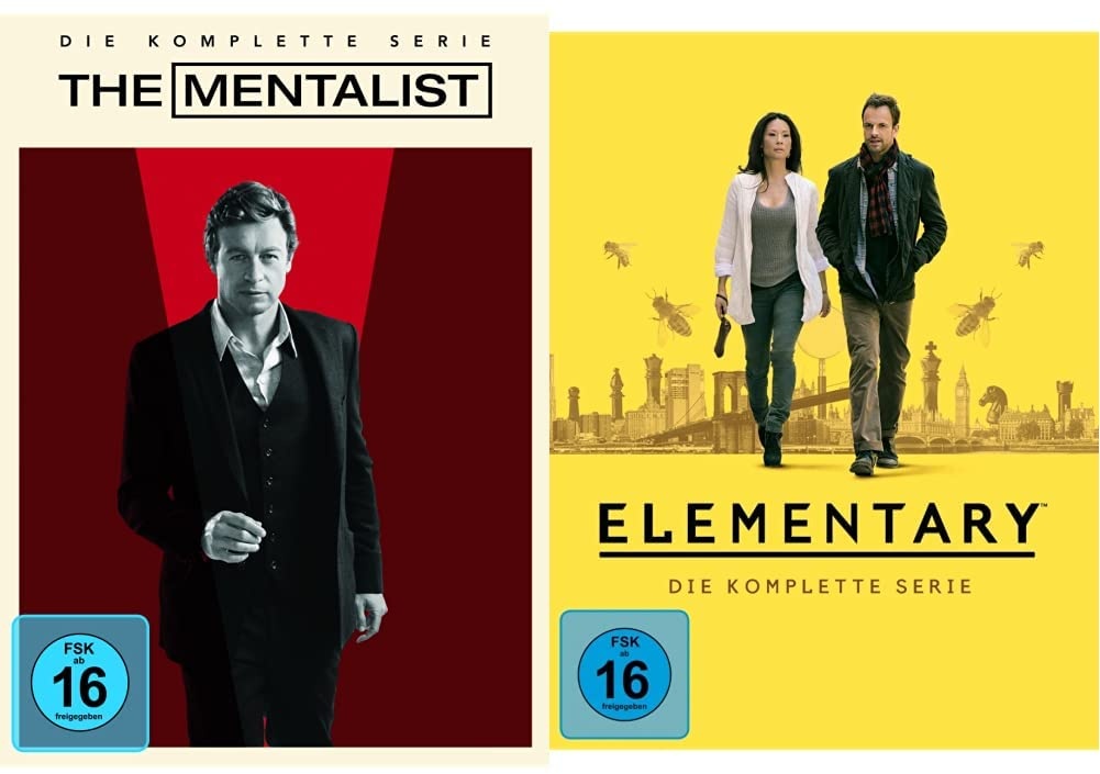 The Mentalist Komplettbox (exklusiv bei Amazon.de) [Limited Edition] & Elementary - Die komplette Serie