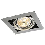 QAZQA Einbaustrahler Stahl G53 111mm Verstellbar - Oneon