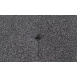 Femo Relaxsessel FM-4206 Mikrofaser 86 x 113 x 88 cm Grau/Schwarz mit Hocker