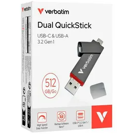 Verbatim Dual QuickStick 512 GB