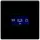 Theben Glas-Raumcontroller iON 108 KNX 4969298