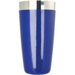 Boston Shaker blau - Edelstahl, Vinylüberzug (850ml) - Blau