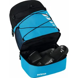 Erima Six Wings Rucksack Curacao/Schwarz