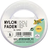 Folia Nylonfaden auf Spule 0,5 mm 100 m transparent Schmuck