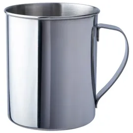 Basic Nature Edelstahlbecher 0,4 l Silber