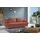 Home Affaire Schlafsofa HOME AFFAIRE "Como", orange (terrakotta), B:196cm H:43cm T:53cm, 92% Polyester, 8% Nylon, Sofas, Schlafsofa, 2-Sitzer, Federkern, Breite 196 cm, inkl. Rücken.-und Armlehnenkissen