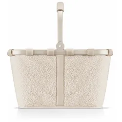 Reisenthel Accessoires GmbH & Co. KG reisenthel carrybag, Einkaufskorb, Korb, Picknickkorb, Teddy Sand, 22 L, BK1042