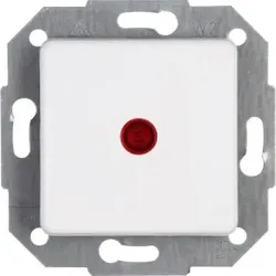 Kopp 614613083 EUROPA - Kontrollschalter, Farbe: arktisweiß
