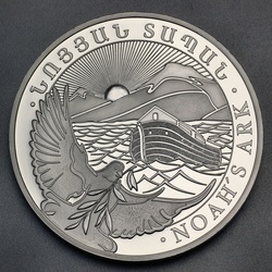Silbermünze 5kg Arche Noah 2019 diff. (Armenien)