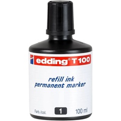edding edding Nachfülltusche T100 schwarz Tintenpatrone schwarz