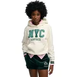 Superdry Kapuzensweatshirt COUNTRY CLUB VARSITY HOOD Beige M