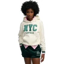 Superdry Kapuzensweatshirt COUNTRY CLUB VARSITY HOOD Beige M