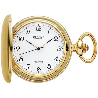 REGENT Taschenuhr gold / weiß