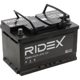 RIDEX 70Ah 640A Starterbatterie 1S0039