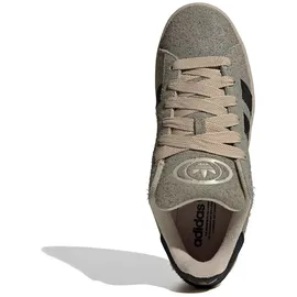 adidas Campus Herren Weite E Silver Pebble/Core Black/Stone Khaki 42