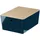 IKEA KUGGIS Aufbewahrungsbox 26 x 35 x 15 cm 1-tlg. weiß