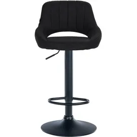 CLP Barhocker Milet 47 x 85 x 48 cm Schwarz