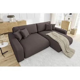s-style möbel S-STYLE Ecksofa Emma & braun - Maße cm, B: 234 H: 78