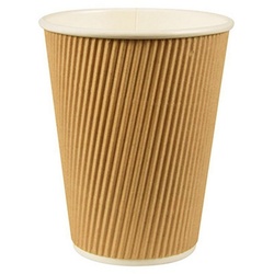 PAPSTAR Einwegbecher 500 Stück Einweg-Kaffeebecher, Pappe pure, 0,3 l doppelwandig