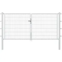 GAH Alberts Doppeltor 300 x 140 cm Grün/Stahl