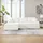 Juskys Eckcouch Cord 3-Sitzer Creme