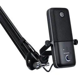 ELGATO Streaming-Mikrofon "Wave:3", schwarz, B:6,6cm H:15,3cm T:4cm, Mikrofone