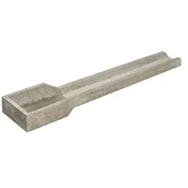 Diephaus Ablaufrinne Rania 100 x 20 cm grau